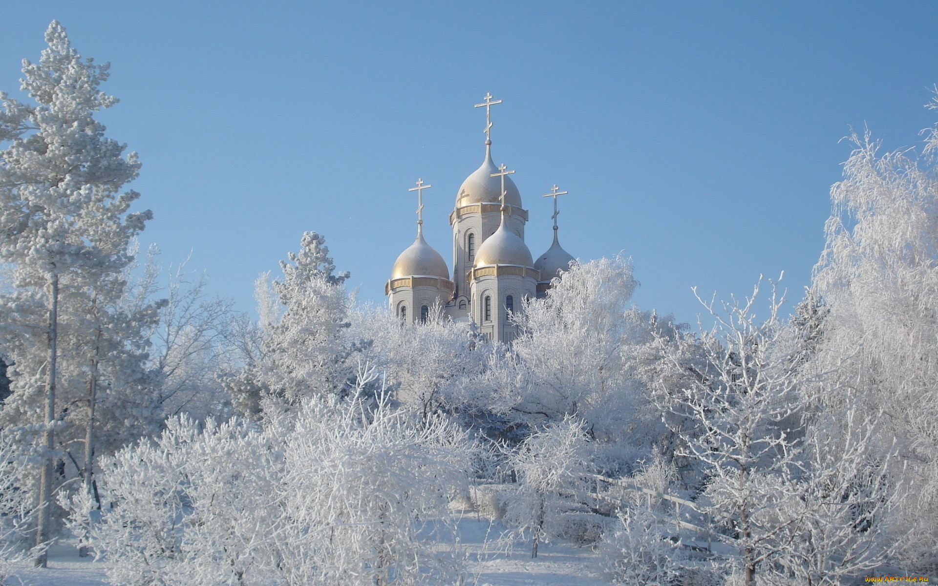 Зимний храмы Волгограда
